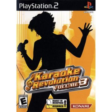 Karaoke Revolution Volume 3-Amerikaans (PlayStation 2) Gebruikt