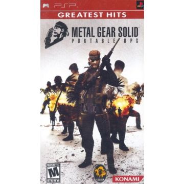 Metal Gear Solid Portable Ops-Greatest Hits Amerikaans