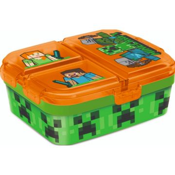 Stor Minecraft XL Broodtrommel-Steve, Alex & Enemies (Diversen) Nieuw