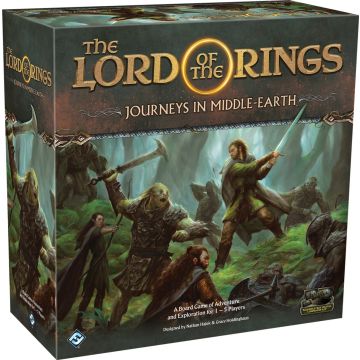 Fantasy Flight Games The Lord of the Rings Journeys in Middle-Earth Board Game-Engels (EN) (Diversen) Nieuw