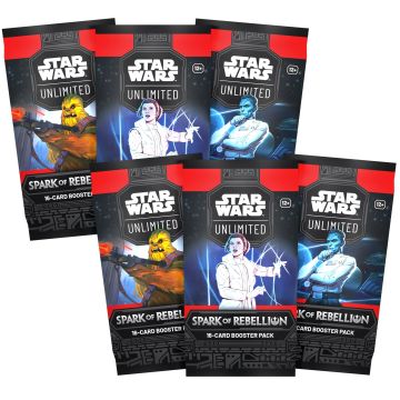 Fantasy Flight Games Star Wars TCG Unlimited Spark of Rebellion-Booster Pack (Diversen) Nieuw