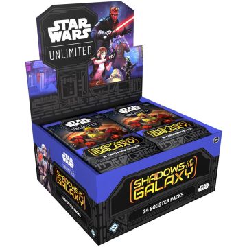 Fantasy Flight Games Star Wars TCG Unlimited Shadows of the Galaxy-Booster Box (Diversen) Nieuw
