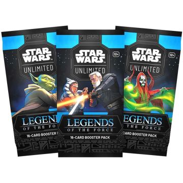 Fantasy Flight Games Star Wars TCG Unlimited Legends of the Force-Booster Pack (Diversen) Nieuw