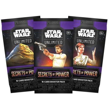 Fantasy Flight Games Star Wars TCG Unlimited Secrets of Power-Booster Pack (Diversen) Nieuw