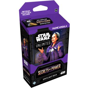 Fantasy Flight Games Star Wars TCG Unlimited Secrets of Power Spotlight Deck-Padmé Amidala (Diversen) Nieuw