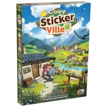 Unexpected Games Cozy Stickerville Board Game-Engels (EN) (Diversen) Nieuw