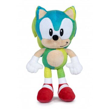 Play by Play Sonic the Hedgehog Gradient 30CM Pluche-Blauw/Groen (Diversen) Nieuw
