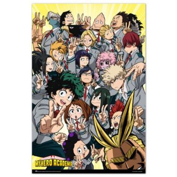 Hole in the Wall My Hero Academia Maxi Poster-U.A. Class 1-A (Diversen) Nieuw