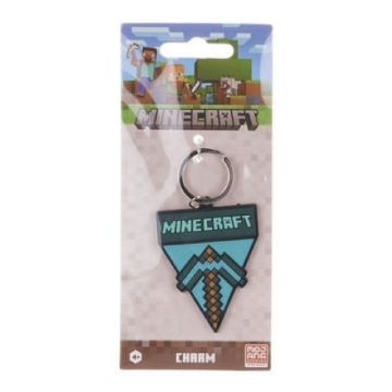 WL Minecraft Rubberen Sleutelhanger-Axis (Diversen) Nieuw