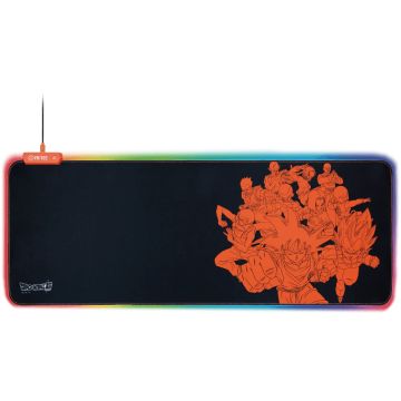 FR-TEC Dragon Ball Super Gaming RGB Muismat XL-Goku & Friends (PC) Nieuw