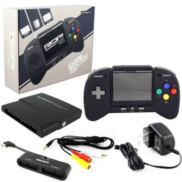 Retro-Bit RDP RetroDuo Portable Console V2.0 Core Edition-Zwart (Diversen) Nieuw