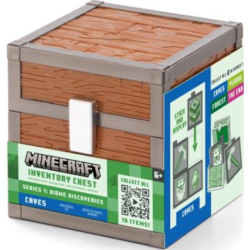 The Noble Collection Minecraft Inventory Chest Blinde Verpakking-Series 1: Biome Discoveries (Diversen) Nieuw