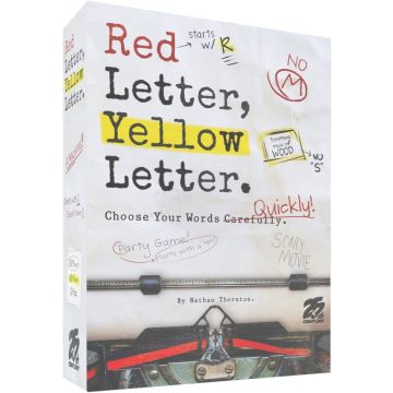 25th Century Games Red Letter, Yellow Letter Card Game-Engels (EN) (Diversen) Nieuw
