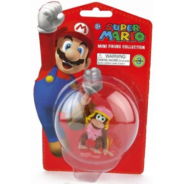 Goldie Super Mario Mini Figure Collection Series 3-Dixie Kong 6CM (Diversen) Nieuw