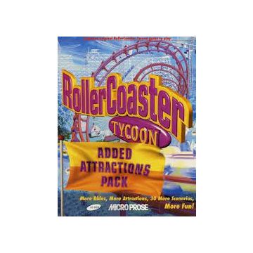 RollerCoaster Tycoon Expansion Pack-Added Attractions (PC) Gebruikt