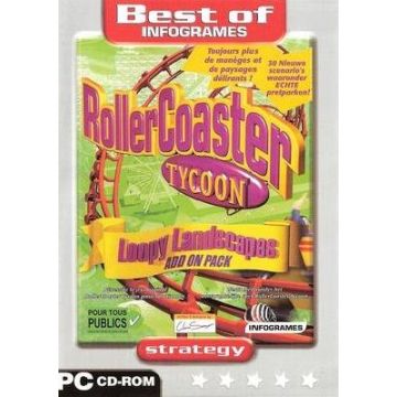 RollerCoaster Tycoon Expansion Pack-Loopy Landscapes (PC) Gebruikt
