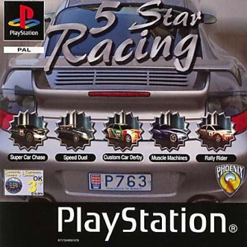 5 Star Racing-Standaard (PlayStation 1) Gebruikt