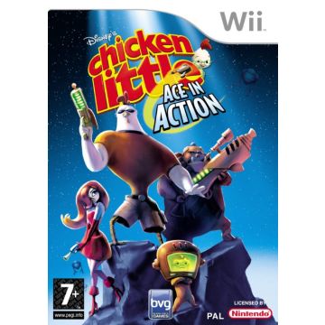 Chicken Little Ace In Action-Standaard (Wii) Gebruikt