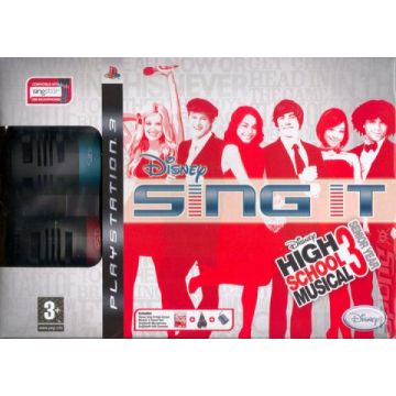 Disney Sing It High School Musical 3 Senior Year-Incl 2 Microfoons