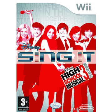 Disney Sing It! High School Musical 3 Senior Year-Standaard (Wii) Gebruikt