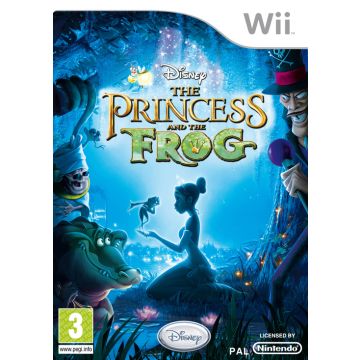 Disney The Princess And The Frog-Standaard (Wii) Gebruikt