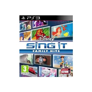 Disney Sing It Family Hits-Standaard (PlayStation 3) Gebruikt
