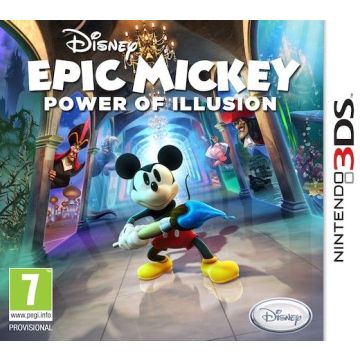 Disney Epic Mickey The Power of Illusion-Standaard (3DS) Gebruikt