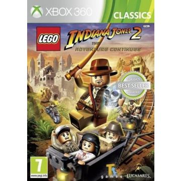 LEGO Indiana Jones 2 The Adventure Continues-Classics (Xbox 360) Gebruikt