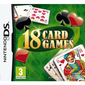 18 Card Games-Standaard (NDS) Gebruikt