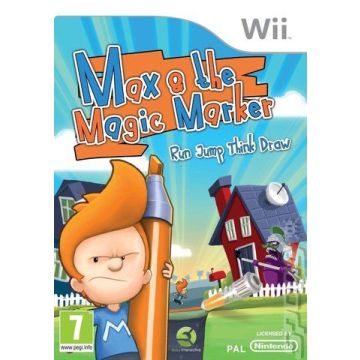 Max & The Magic Marker-Standaard (Wii) Gebruikt