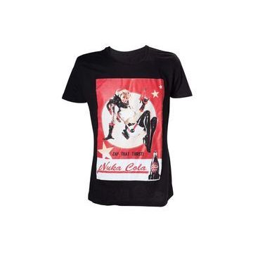 Difuzed Fallout 4 Nuka Cola Lady T-Shirt Zwart-Maat M (Diversen) Nieuw