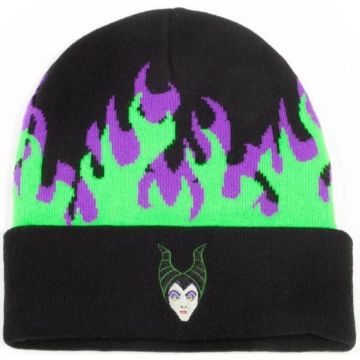 Difuzed Disney Villains Maleficent 2 Roll Up Fire Beanie-Standaard (Diversen) Nieuw