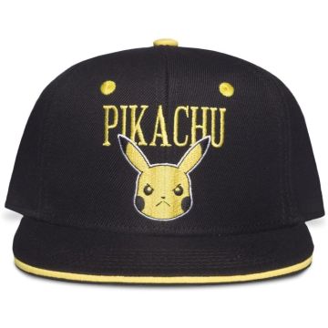 Difuzed Pokémon Angry Pikachu Snapback-Zwart (Diversen) Nieuw