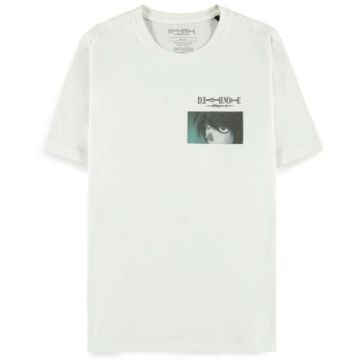 Difuzed Death Note Graphic of L T-Shirt Wit-Maat XXL (Diversen) Nieuw