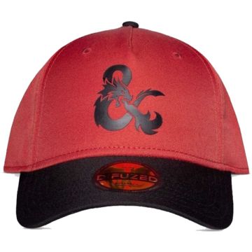 Difuzed Dungeons & Dragons Snapback Cap-Logo Rood (Diversen) Nieuw