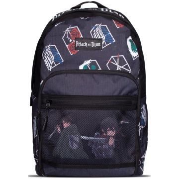 Difuzed Attack on Titan Rugtas-Crests AOP (Diversen) Nieuw