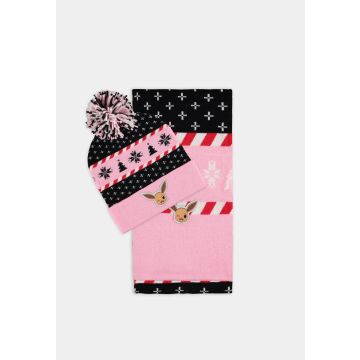 Difuzed Eevee Pikachu Beanie & Scarf Giftset-Standaard (Diversen) Nieuw