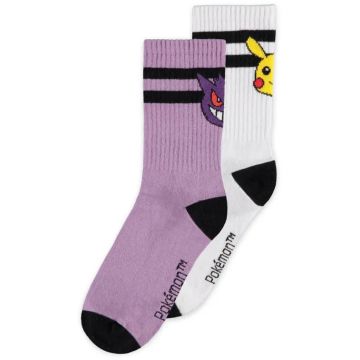 Difuzed Pokémon Gengar & Pikachu Sokken-Maat 35/38 (Diversen) Nieuw