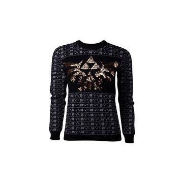 Difuzed Zelda Hyrule Crest Knitted Christmas Sweater-Maat XL (Diversen) Nieuw