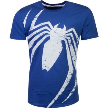 Difuzed Marvel Spider-Man Acid Wash Spider T-Shirt-Maat XXL (Diversen) Nieuw