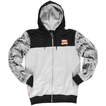 Difuzed Marvel Comics Sleeves AOP Hoodie-Maat L (Diversen) Nieuw