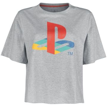 Difuzed Sony PlayStation Logo Female T-Shirt-Maat M (Diversen) Nieuw