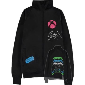 Difuzed Microsoft Xbox Core Track Jacket Zwart-Maat XL (Diversen) Nieuw