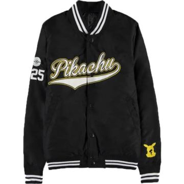 Difuzed Pokémon Pikachu 025 Old School Style Bomber Jacket-Maat XL (Diversen) Nieuw