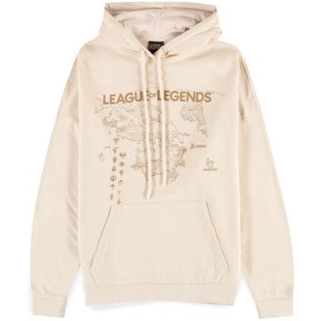 Difuzed League of Legends Map of Runeterra Hoodie-Maat S (Diversen) Nieuw