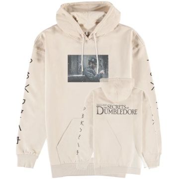 Difuzed Fantastic Beasts Dumbledore Print Female Hoodie Beige-Maat M (Diversen) Nieuw