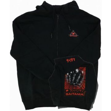 Difuzed One Punch Man Saitama Print Hoodie-Maat XXL (Diversen) Nieuw