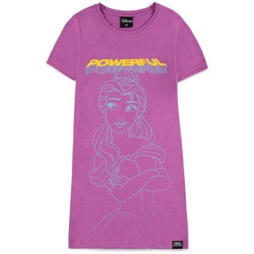 Difuzed Disney Fearless Princess Belle T-Shirt Dress-Maat 122/128 (Diversen) Nieuw