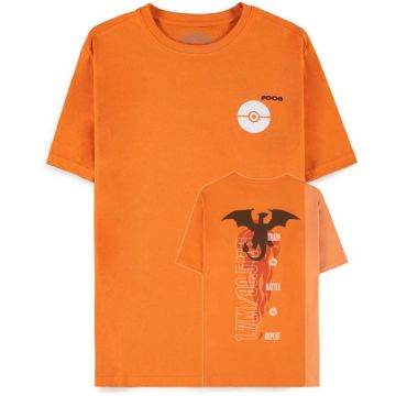 Difuzed Pokémon Charizard T-Shirt Oranje-Maat XL (Diversen) Nieuw
