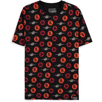 Difuzed Naruto Shippuden Symbols T-Shirt-Maat M (Diversen) Nieuw